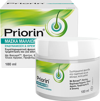 Priorin Μάσκα Μαλλιών με Βιοτίνη και Baicapil 180ml