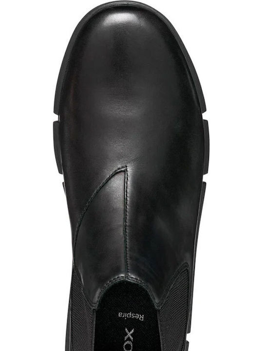 Leather Black Men's Boots