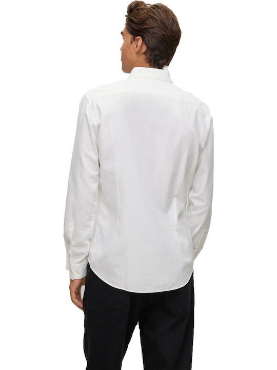 Evito Long-sleeved Cotton Shirt White