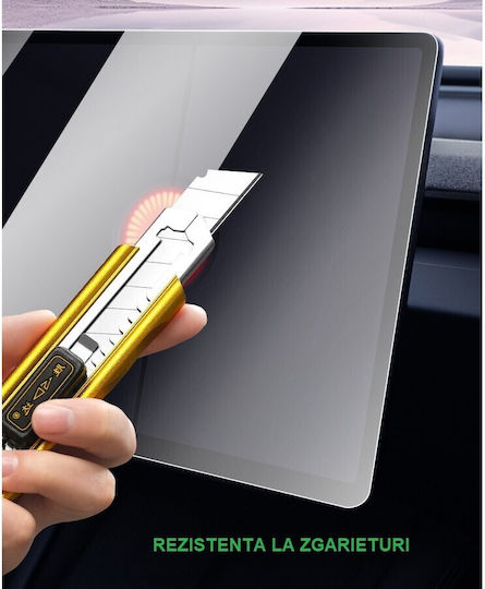 Folie Protectie Ecran Tempered Glass Flippy Compatibila Tesla Model 3 Tesla Model Y Ecran Spate Anti Blue-ray 4k Ultra Hd Anti Amprente 2.5d Transparenta