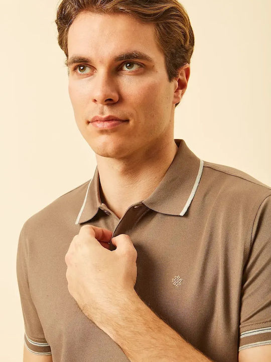 Brown Polo Men's Blouse