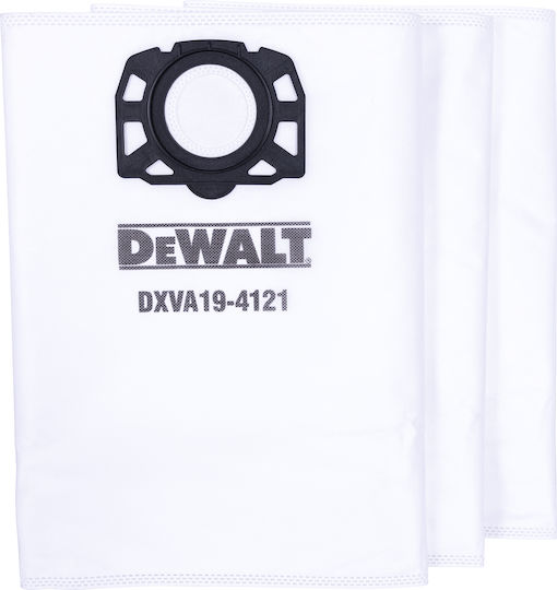 DEWALT DeWalt Staubsaugerbeutel 3 Stück Kompatibel mit Staubsauger