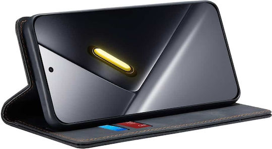 Techsuit Confy Cover Book Negru (Poco X8 Pro Max)