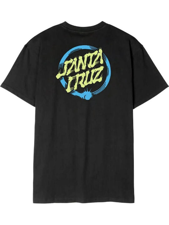 Mako Dot T-shirt Μαύρο