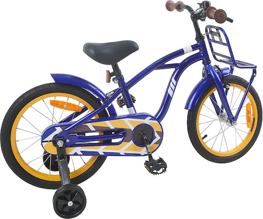 vidaXL 16" Παιδικό Ποδήλατo BMX Μπλε