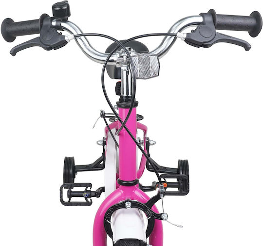 vidaXL 12 Zoll Kinderfahrrad BMX Rosa
