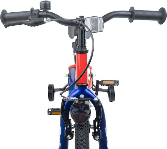 vidaXL 16" Детско Колело BMX Червено