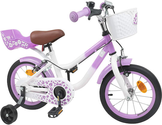 vidaXL 16 Inch Kids' Bicycle BMX Purple