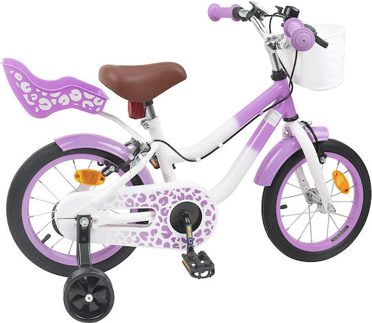 vidaXL 16 Inch Kids' Bicycle BMX Purple
