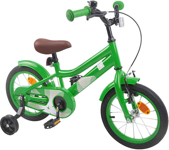 vidaXL 12" Παιδικό Ποδήλατo BMX Πράσινο