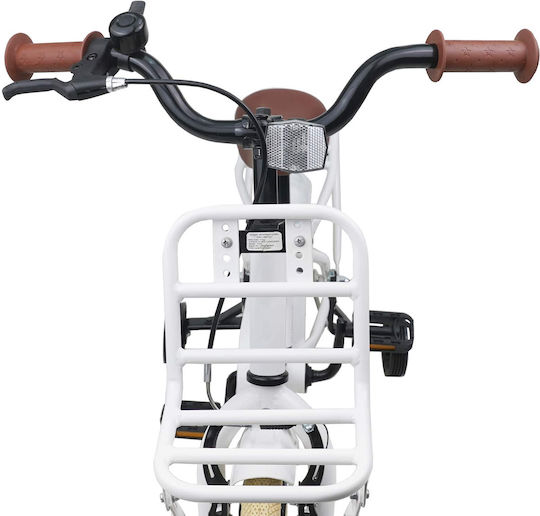 vidaXL 12" Kinderfahrrad BMX Weiß