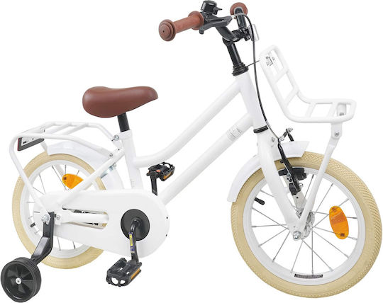 vidaXL 12" Kinderfahrrad BMX Weiß