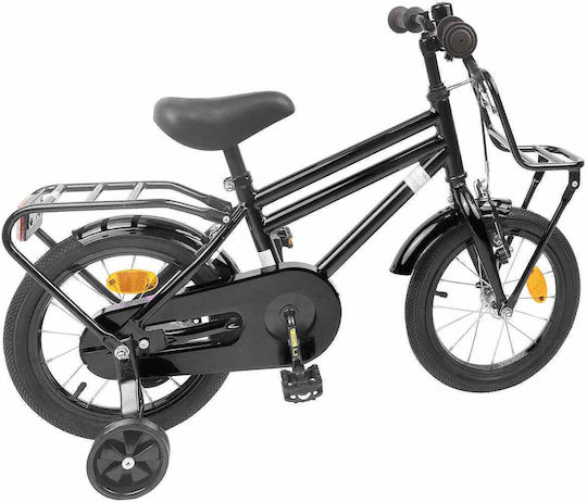 vidaXL 12" Kids' BMX Bicycle Black