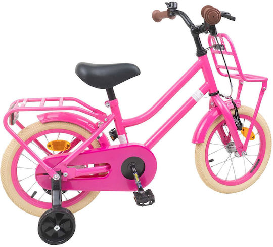 vidaXL 14" Kinderfahrrad BMX Rosa