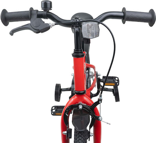 vidaXL 14" Παιδικό Ποδήλατo BMX Κόκκινο
