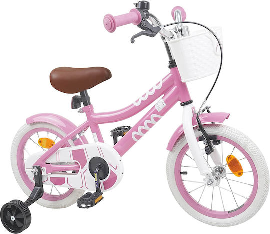 vidaXL 14" Παιδικό Ποδήλατo BMX Ροζ