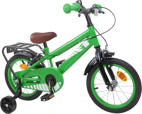 vidaXL Bicicletă Copii BMX Verde 12"
