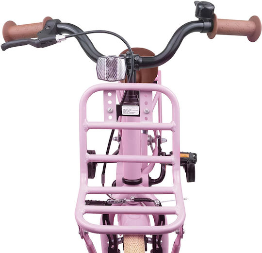 vidaXL Bicicletă Copii BMX 16" Roz