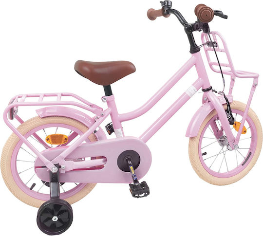 vidaXL Bicicletă Copii BMX 16" Roz