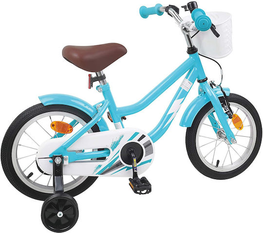 vidaXL 16" Детски Велосипед BMX Светлосин