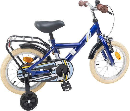 vidaXL 14" Παιδικό Ποδήλατo BMX Μπλε