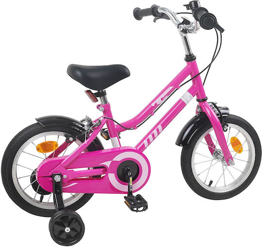 vidaXL 16" Kids' BMX Bicycle Pink