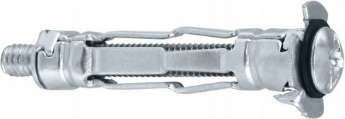 Wkręt-met Galvanized Drywall Screw with Diameter M6 and Length 58mm 3 Pieces