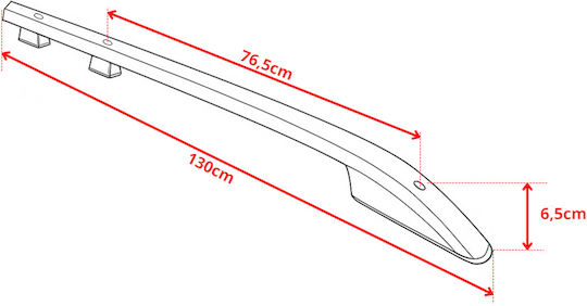Bare De Acoperiș VW Amarok Ridicare Din 2010-2020 Aluminiu Durabil