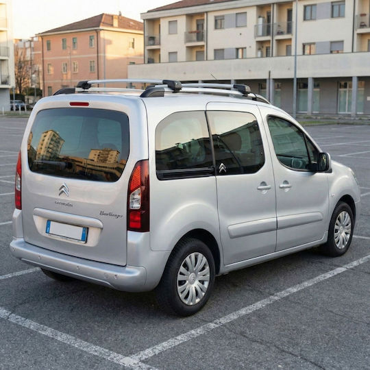 Aluminum Car Roof Bars for Citroen Berlingo 2008-2018 Set with Roof Rack Legs Silver