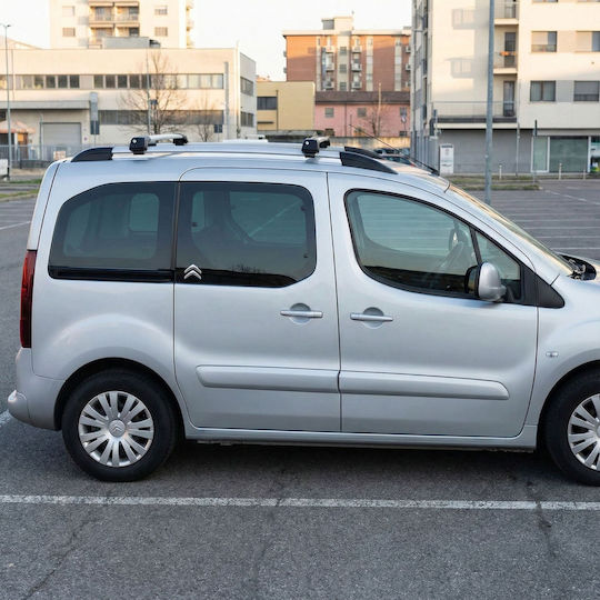 Aluminum Car Roof Bars for Citroen Berlingo 2008-2018 Set with Roof Rack Legs Silver