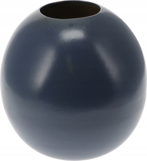 Koopman Βάζο Πορσελάνης Μαύρο 10xΥ17.5cm
