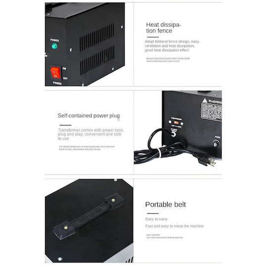 Transformator De Ridicare Coborâre Dt-2000w Convertor De Tensiune 110v-220v