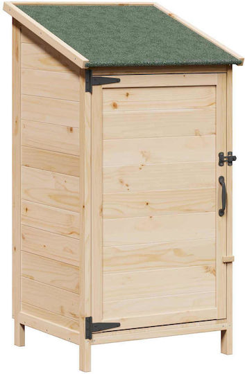 Wooden Garden Shed M0.59xP0.56xH1.135m