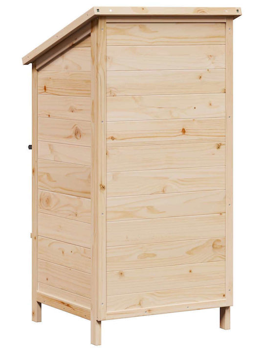 Wooden Garden Shed M0.59xP0.56xH1.135m