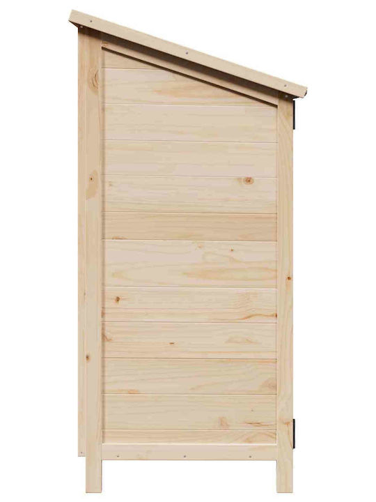 Wooden Garden Shed M0.59xP0.56xH1.135m