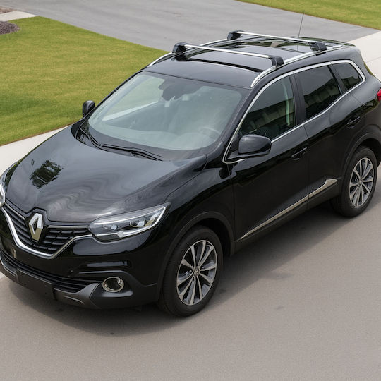 Autodachträger Integrierte Dachreling Renault Kadjar Ab 2015 Silber