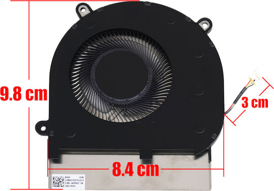 Ανεμιστηράκι Laptop Cpu Cooling Fan Asus Expertbook B3 B3404cma B3404cv B3404cva 13nx07d0t01011 Eg85050s1-c010-s9a 13n1-jap0902 0a Bapa0805r5hy009 4pin Κωδ.81677