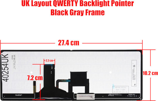 Laptop Keyboard Toshiba Portege Z30t-a1310 Z30t-a136 Z30t-a3101l Z30t-a3160sm 4b.naj05.001 9z.najbn.001 9z.najbn.00t 9z.najbn.02m 9z.najbn.101 G83c000e53cb G83c000e53us Nsk-v10bn Nsk-v10bn 01 Nsk-v11bn Nsk-v11bn Code 40254uk
