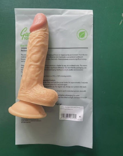 Guilty Toys Ρεαλιστικό Dildo με Βεντούζα Flesh