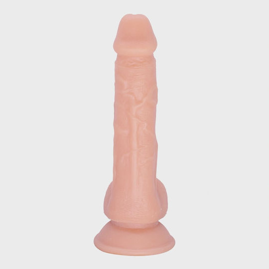 STD Ρεαλιστικό Dildo με Βεντούζα Flesh
