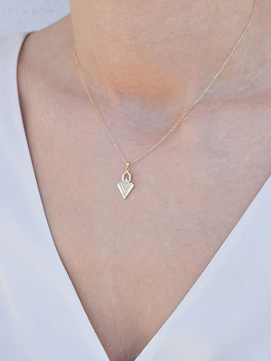 Kritsimis Halskette aus 14K Gold