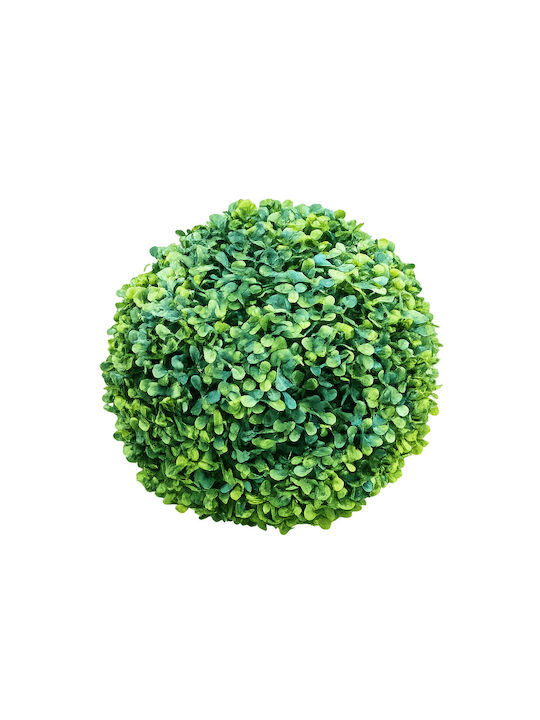 Decorative Artificial Green Leaf Ball 28cm Garden Balcony & Decoration