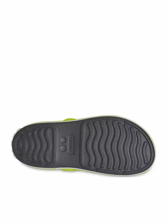 Crocband Children's Anatomical Beach Shoes Gray