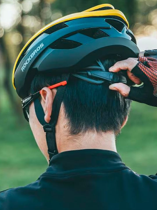 Rockbros Bicycle Helmet City Mountain Yellow Rockbros Bicycle Helmet City Mountain Yellow