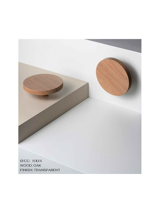 Finetto Buton Pentru Mobilier Din Lemn Eleanor Φ60mm 273-UPR1026#60 Finetto Buton Pentru Mobilier Din Lemn Eleanor Φ60mm 273-UPR1026#60