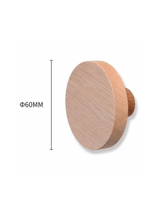 Finetto Buton Pentru Mobilier Din Lemn Eleanor Φ60mm 273-UPR1026#60