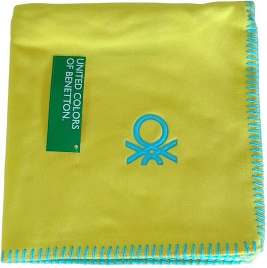 Benetton Dekorativer Kissenbezug Vlies Rote 47x47cm