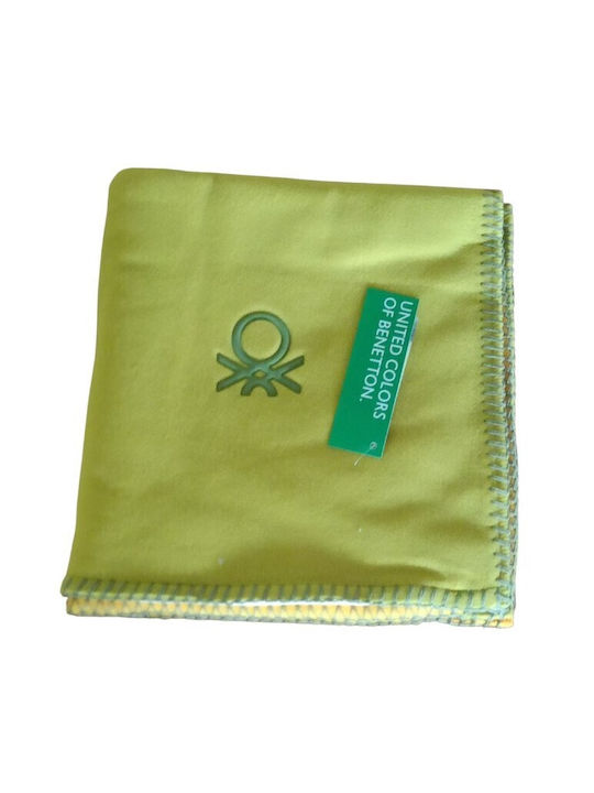 Benetton Διακοσμητική Μαξιλαροθήκη Fleece Πορτοκαλί 47x47εκ.