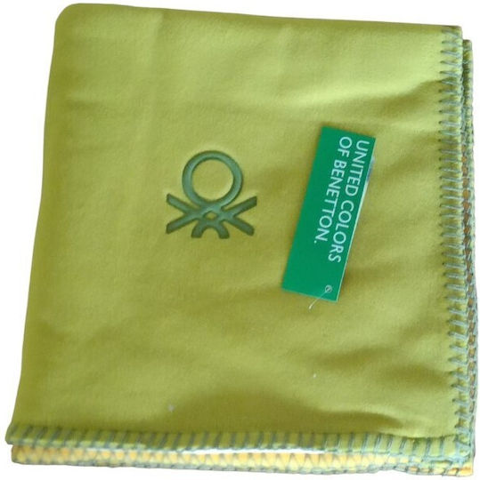 Benetton Калъф За Възглавница Флийс Оранжев 47x47см
