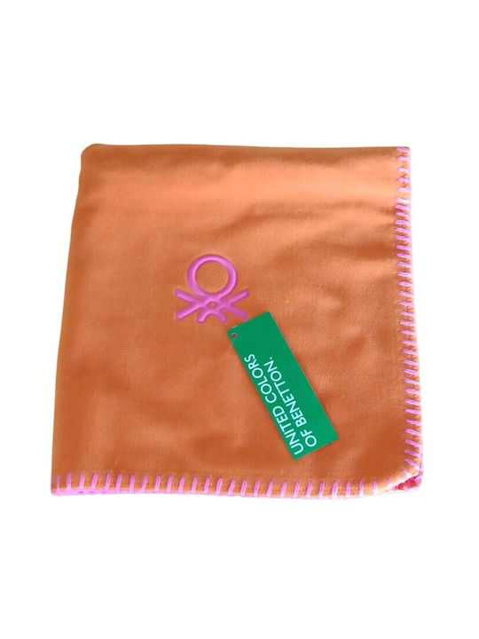 Benetton Benetton Decorative Pillow Case Fleece Red 47x47cm